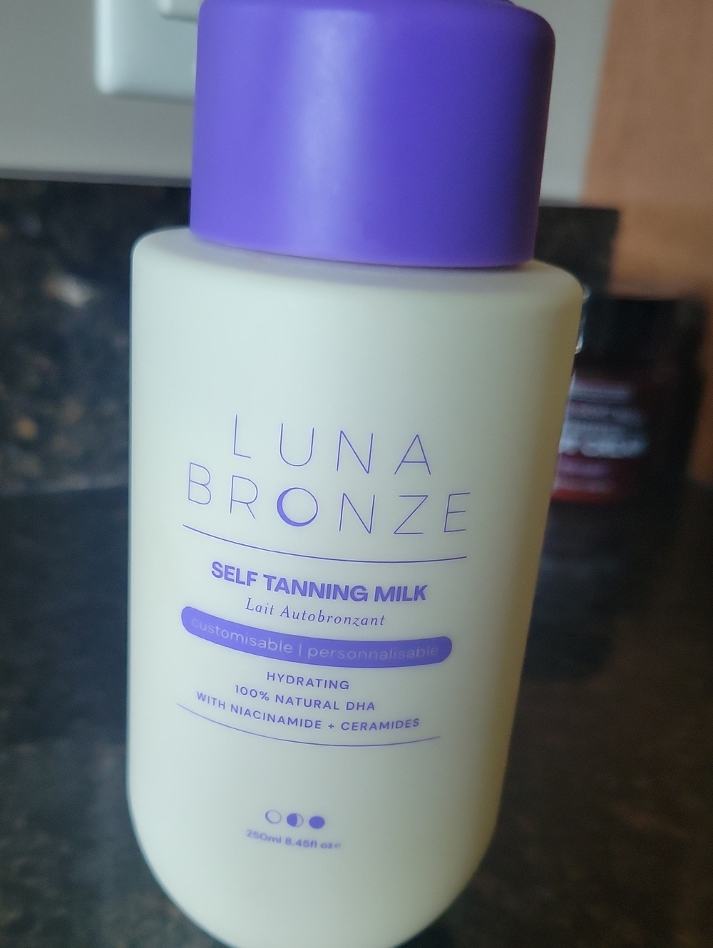 Self Tanning Milk — Hydrating Cream in Cream with Purple Cap. Nwot